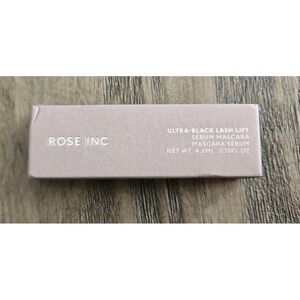 Rose Inc Ultra-Black Lash Lift Serum Mascara Brand New In Box 4.6ml / .15 Oz